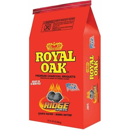 ROYAL OAK SALES Royal Oak 192-294-021 Charcoal Briquettes, 15.4 Lb Bag 192-294-046